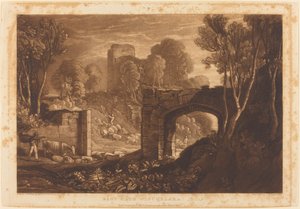Oostpoort, Winchelsea door Joseph Mallord William Turner
