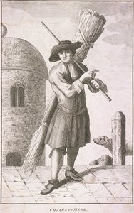 Stoelen te Repareren, Kreten van Londen, c1750 door JM