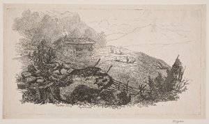Berglandschap bij Meiringen