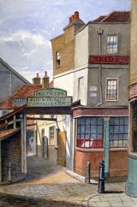 Bell Tavern, Addle Hill, Londen, 1868 door JT Wilson