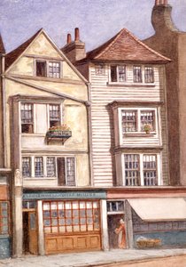Clerkenwell Coffee House, Clerkenwell Green, Finsbury, Londen door JT Wilson