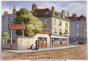 Old Goat and Compasses Inn, Marylebone Road, Londen door JT Wilson