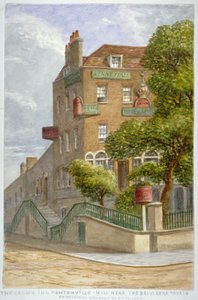 The Crown Inn, Pentonville Hill, Islington, Londen door JT Wilson