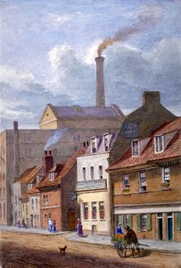 The White Hart Inn, High Street, Shadwell, Londen door JT Wilson