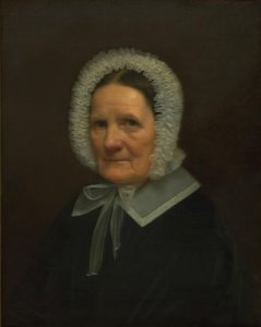 Johanne Marie Gertner, geboren Lassen, moeder van de kunstenaar door J.V. Gertner