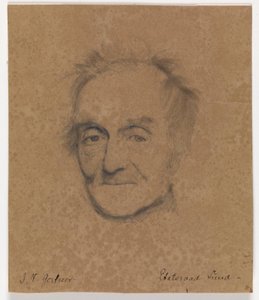 Portret van schilder J.L. Lund