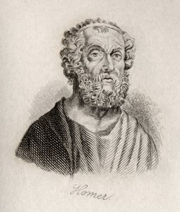 Homerus door J.W. Cook