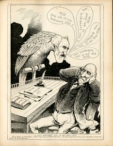 Le Triboulet, Satirique en N & B door J. (1847 1892) Blass