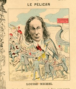 Menagerie Republicaine Humoristische galerij van de hoofdpersonen van de Derde Republiek, nummer 33, Satirisch in Kleuren door J. (1847 1892) Blass