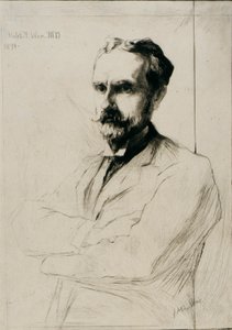 Portret van Dr. Robert F. Weir door J. Alden Weir