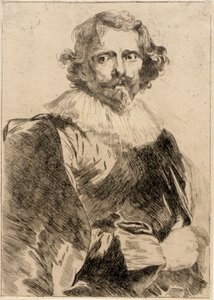 Portret van Lucas Vorsterman door J. Alden Weir