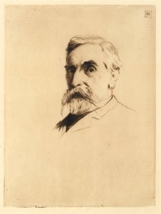 Portret van Robert Weir door J. Alden Weir