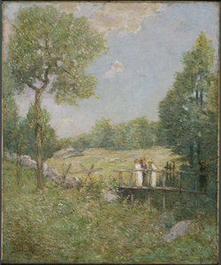 Het visuitje door J. Alden Weir