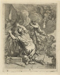 Dood van Achilles door J. Alexander Janssens