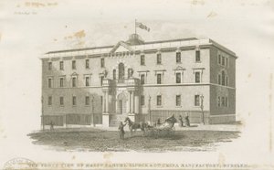 Burslem - fabriek van Messrs. Samuel Alcock & Co. door J Barlow