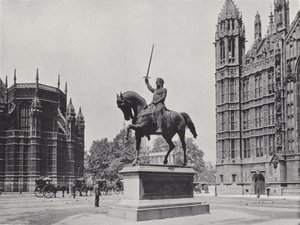 Standbeeld van Richard I door J. Benjamin Stone