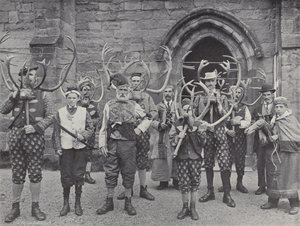 De Hoorn Dans, Abbots Bromley, alle Personages