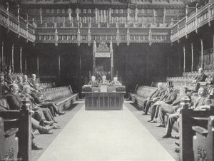 Het Lagerhuis in Commissie door J. Benjamin Stone