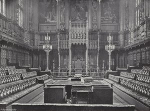 Het Hogerhuis door J. Benjamin Stone