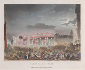 Bartholomew Fair door J. Bluck