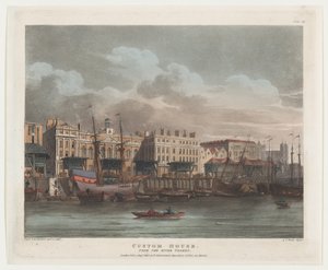 Douanehuis, 1 augustus 1808 door J. Bluck