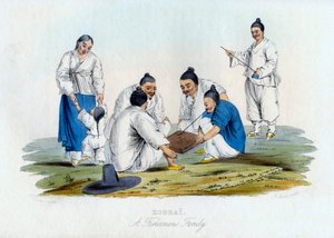 Koorai, een vissersfamilie, 1848