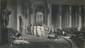 De Dood van Caesar. Julius Caesar, c1870