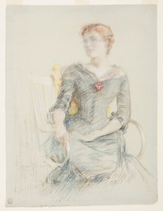 Portret door J. Carroll Beckwith