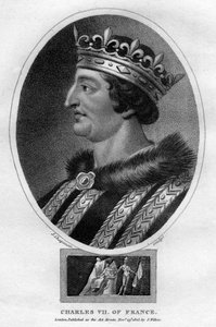 Karel VII, Koning van Frankrijk, 1805 door J. Chapman
