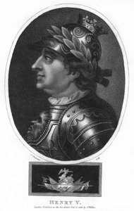 Hendrik V, Koning van Engeland, 1803 door J. Chapman