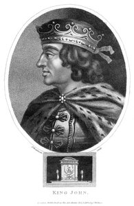 Koning Jan 1167-1216 door J. Chapman