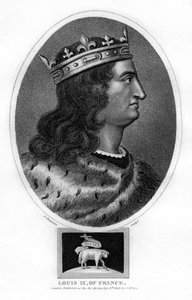 Lodewijk IX, Koning van Frankrijk, 1805 door J. Chapman