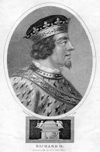 Richard II, koning van Engeland door J. Chapman