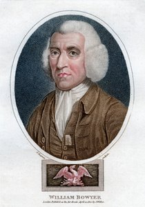 William Bowyer, 18e eeuw Engelse drukker en literair redacteur, 1800
