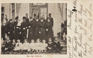 De Deense koninklijke familie