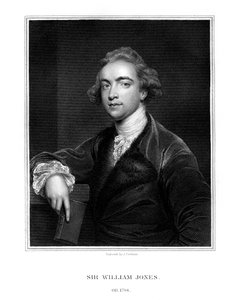 Sir William Jones, Engelse oriëntalist, filoloog en jurist, 1832