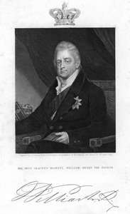 Willem IV van het Verenigd Koninkrijk, 19e eeuw door J. Cochran