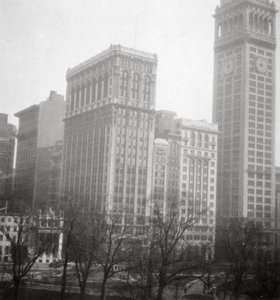 Madison Square, New York City, VS, 20e eeuw door J. Dearden Holmes