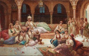 In een harem door J. G. Delincourt