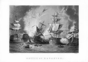 De zeeslag bij Navarino, 20 oktober 1827, 1893