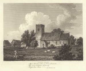 Robert Bloomfield, dichter: Sapiston Kerk door J. Greig
