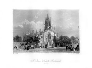 St. Johns Kerk, Richmond, 1840