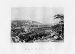 Uitzicht vanaf Box Hill, kijkend naar Norbury, 19e eeuw