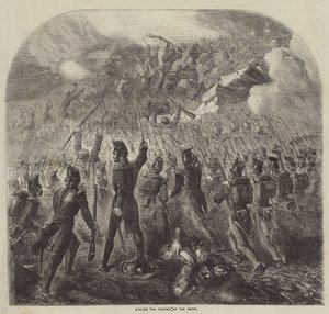 Het Beklimmen van de Parapet van de Redan door J. H. Nicholson
