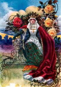 Een koningin van rozen, 1908-1909