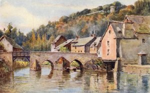 Le Port, Dinan door J. Hardwicke Lewis