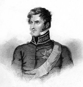 Prins Leopold van Saksen-Coburg-Saalfeld door J. Hopwood