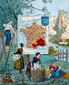 Provence, illustratie voor 