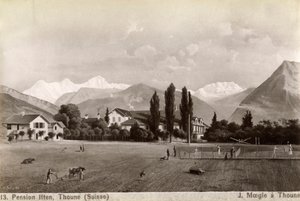 Pension Liten, Thun, Zwitserland, 1885