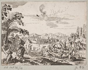 Illustratie voor Adam Olearius, “Persianischer Rosenthal von einem Sinnreichen Poeten Schich Saadi [...]”, Schleswig 1660